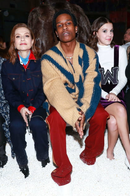 Isabelle Huppert, A$AP Rocky et Millie Bobby Brown