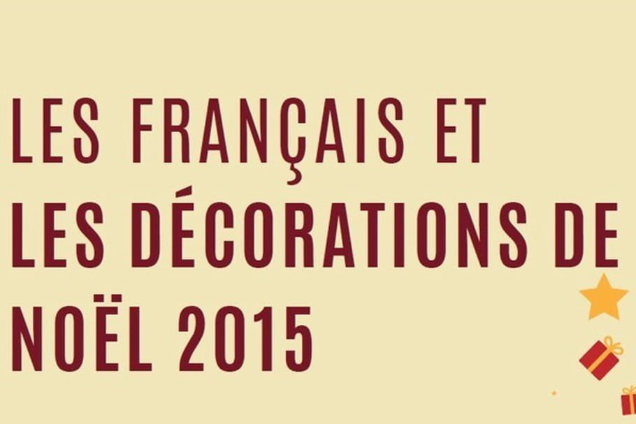 Déco de Noël : qu'en pensent les Français en 2015 ?