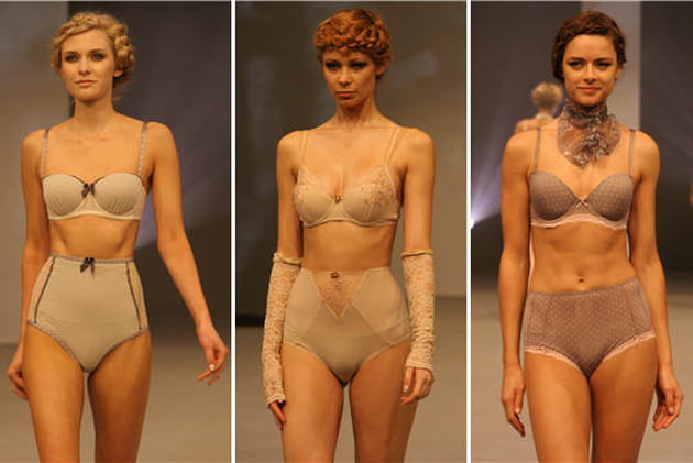 Soutiens-gorge et culottes taille haute de Punto Blanco, Jolidon et Sassa