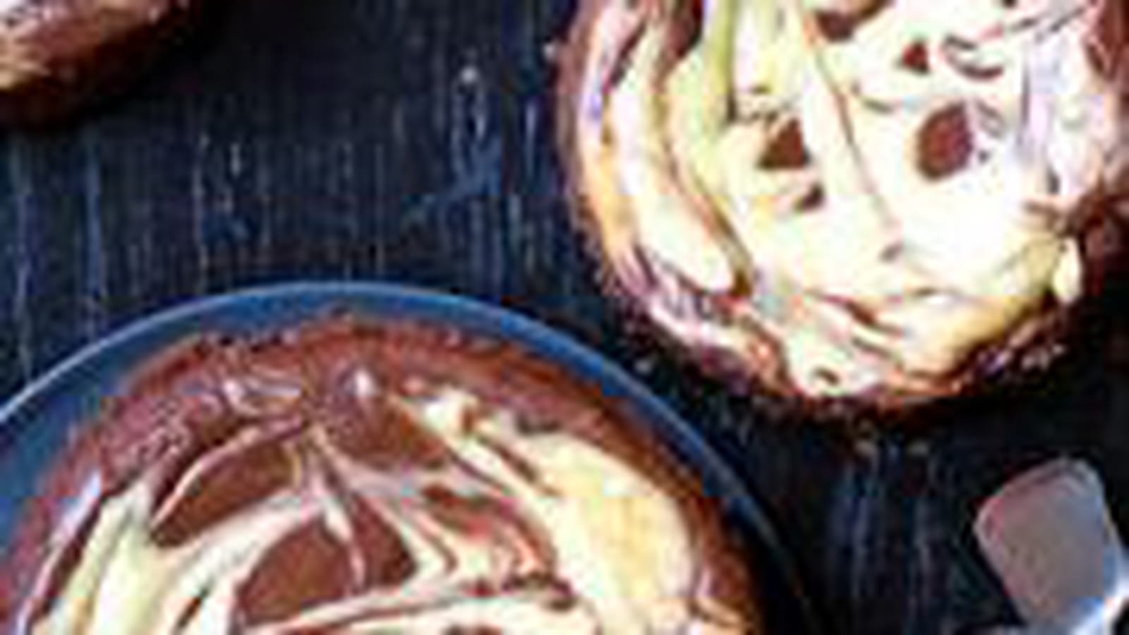 Cheesecake marbré au Mars