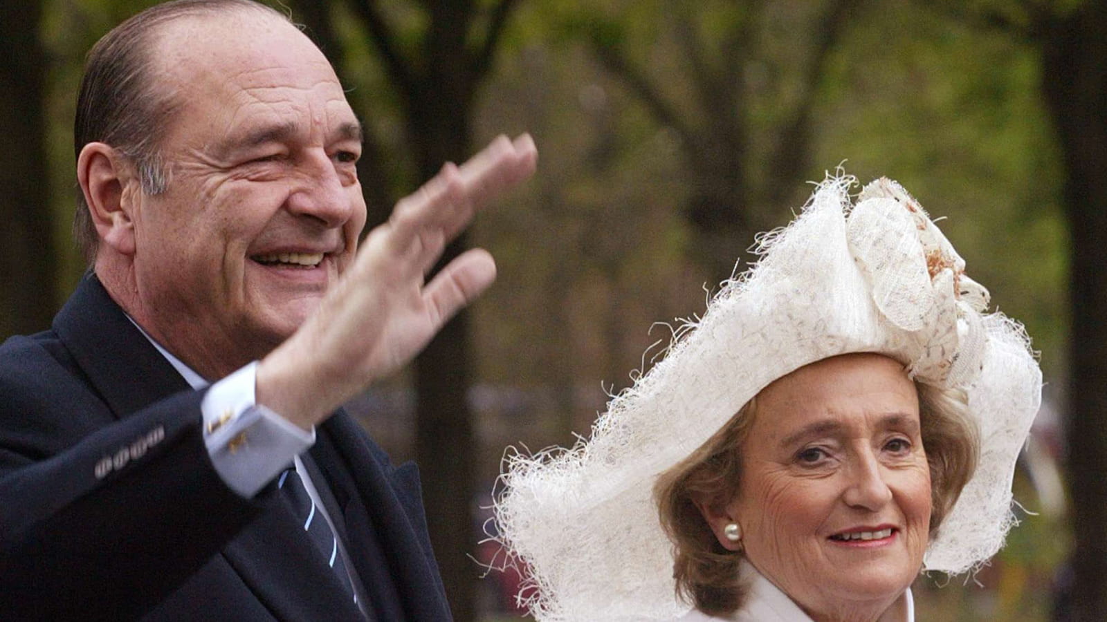 Jacques Chirac et Bernadette Chirac