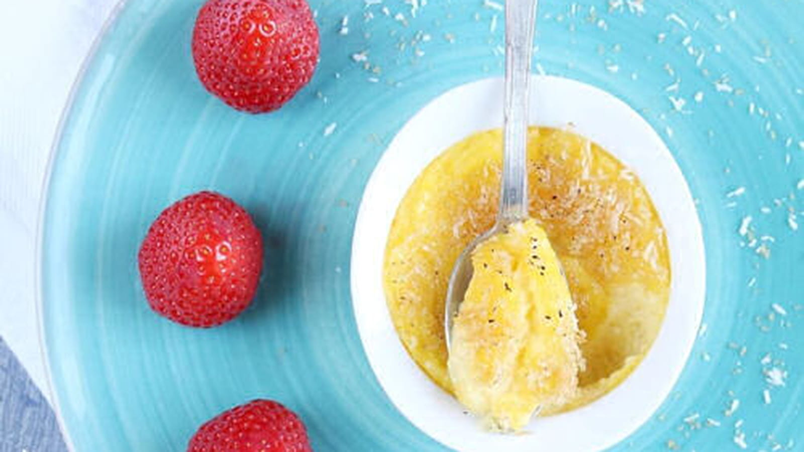 Crème exotique à la vanille et noix de coco