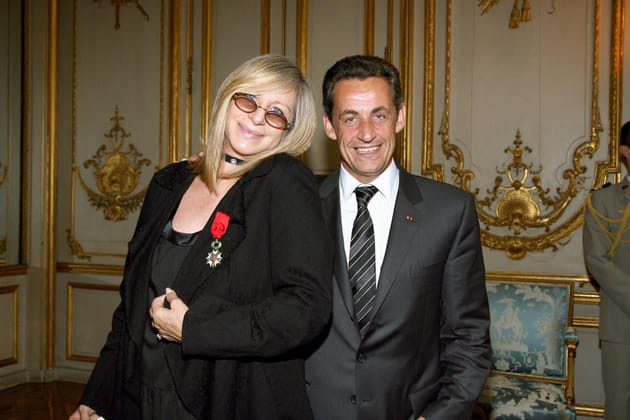 Nicolas Sarkozy lui remet la Légion d'honneur en 2007