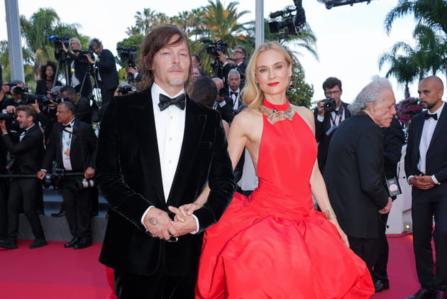 Norman Reedus et Diane Kruger, &agrave; la projection de "L'Innocent" le 24&nbsp;mai