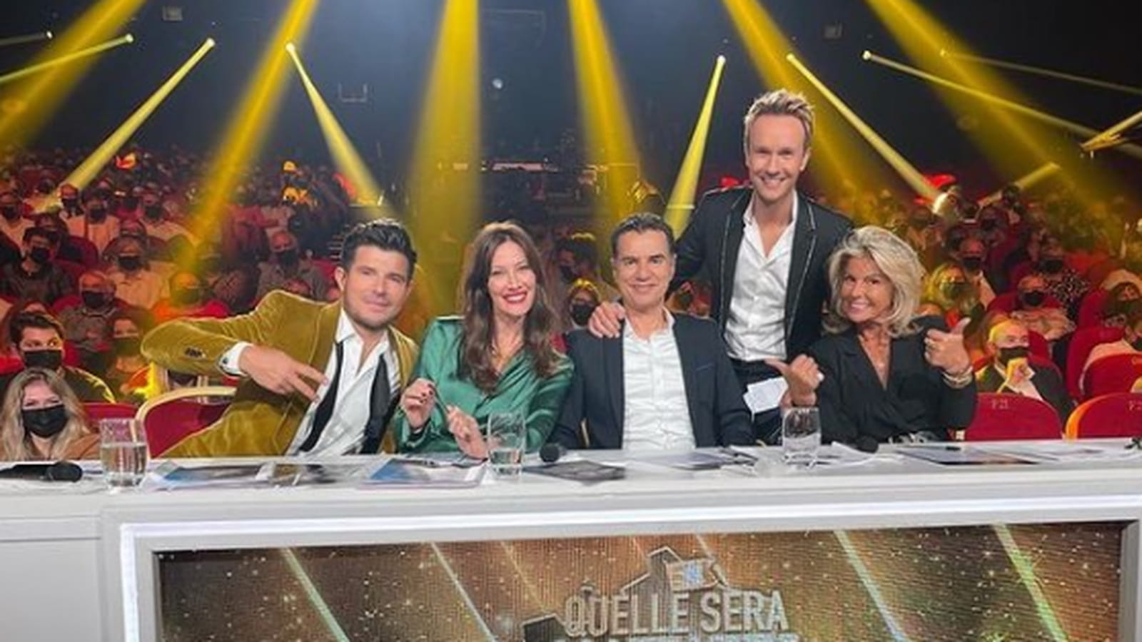 Vincent Niclo, Mareva Galanter, Laurent Luyat, Cyril Féraud et Caroline Margeridon