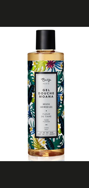 Gel douche Moana Fleur de Tiar&eacute; de Ba&iuml;ja