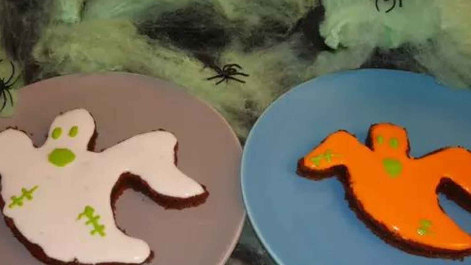 Biscuits fantômes au chocolat