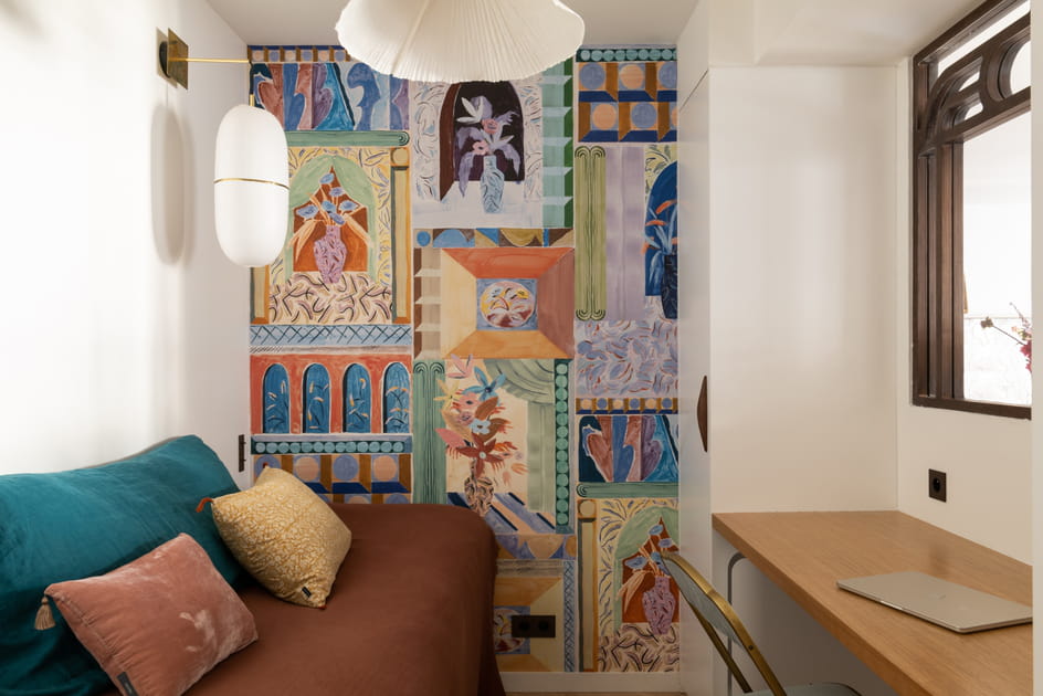 Apr&egrave;s&nbsp;: un bureau tendance et cocooning