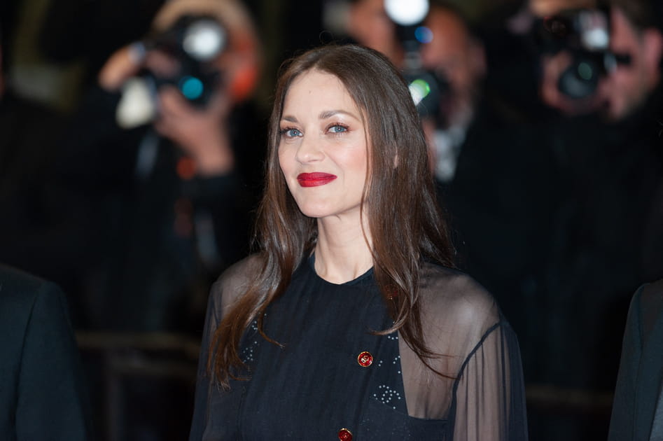 L'ombr&eacute; lips rouge de Marion Cotillard