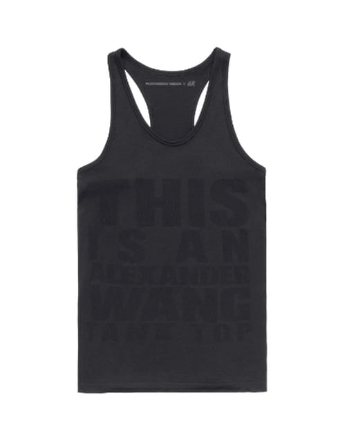 Le top noir imprimé