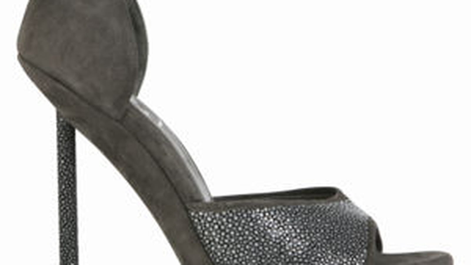 Sandale grise d'Yves Saint Laurent