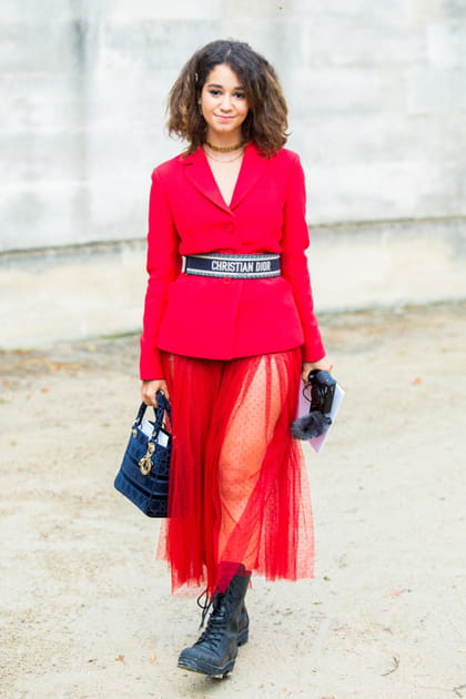 Lena Mafhouf alias Lena Situations au défilé Dior