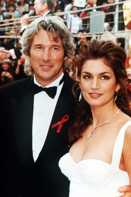 Richard Gere et Cindy Crawford