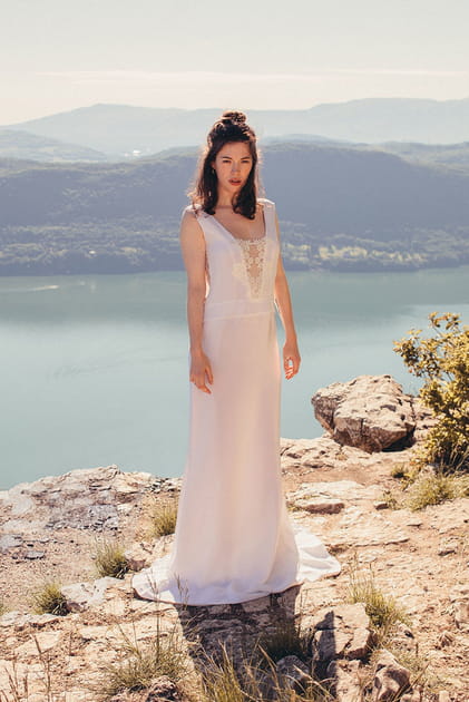 Robe de mari&eacute;e Clyde, Elise Hameau