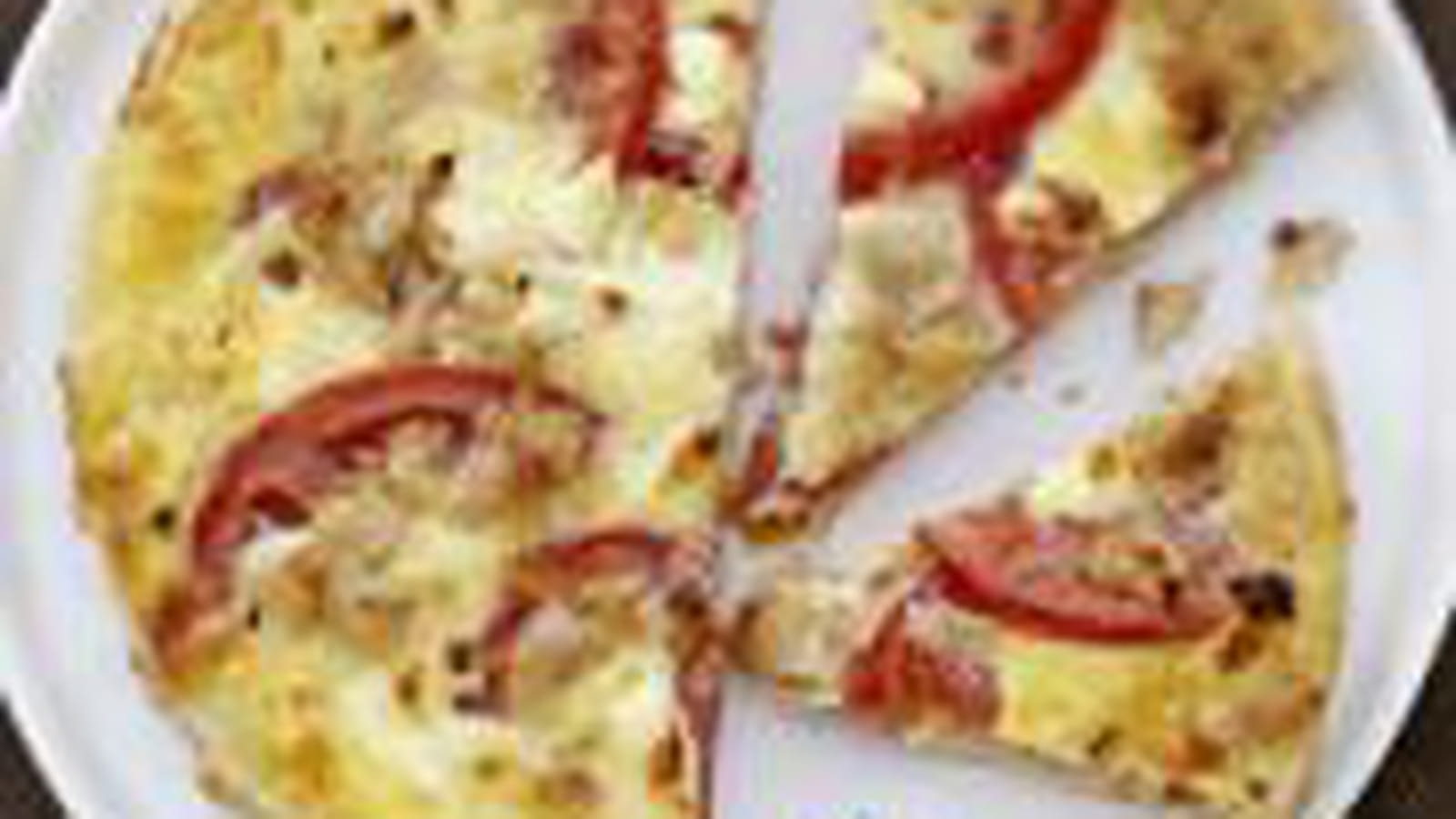 Quiche à la tomate, Carré Frais et thon à la moutarde