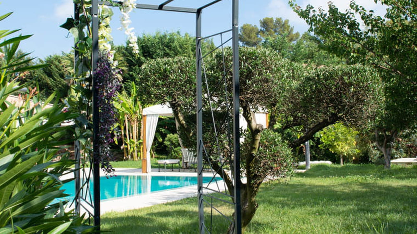 Arche de jardin design
