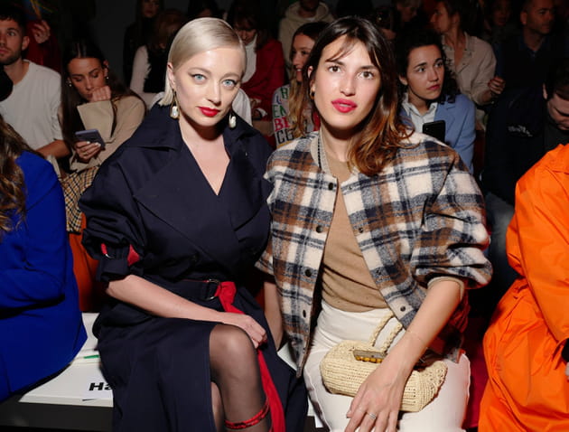 Caroline Vreeland et Jeanne Damas à la Fashion Week de Milan