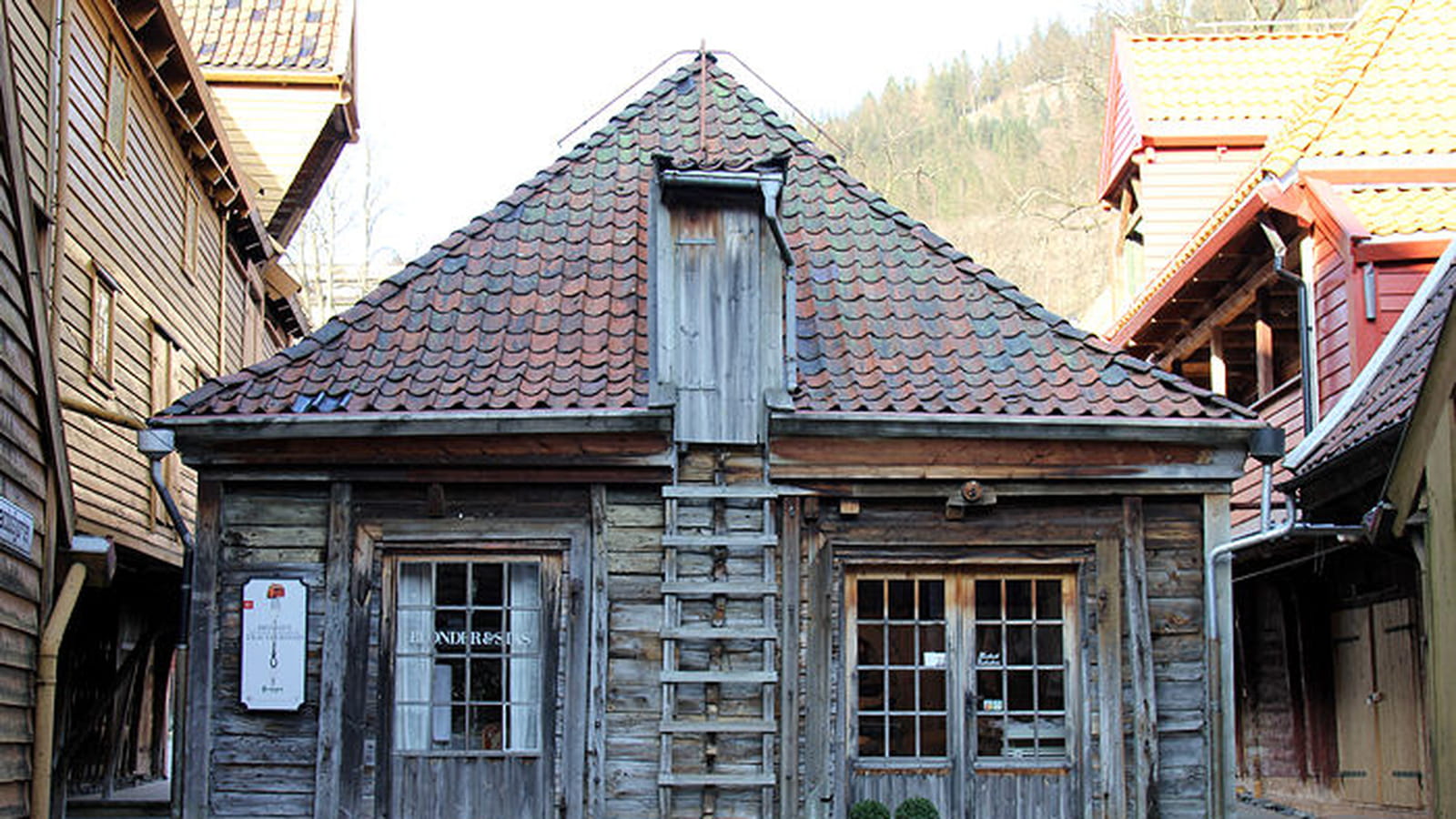 Bryggen et ses maisons en bois