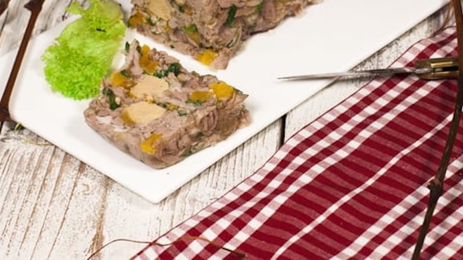 Terrine d’agneau irlandais au foie gras