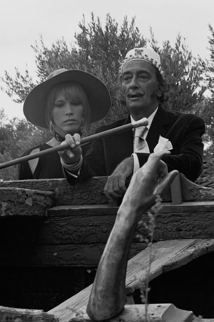 Au côté de Salvador Dali, en Provence (1974)