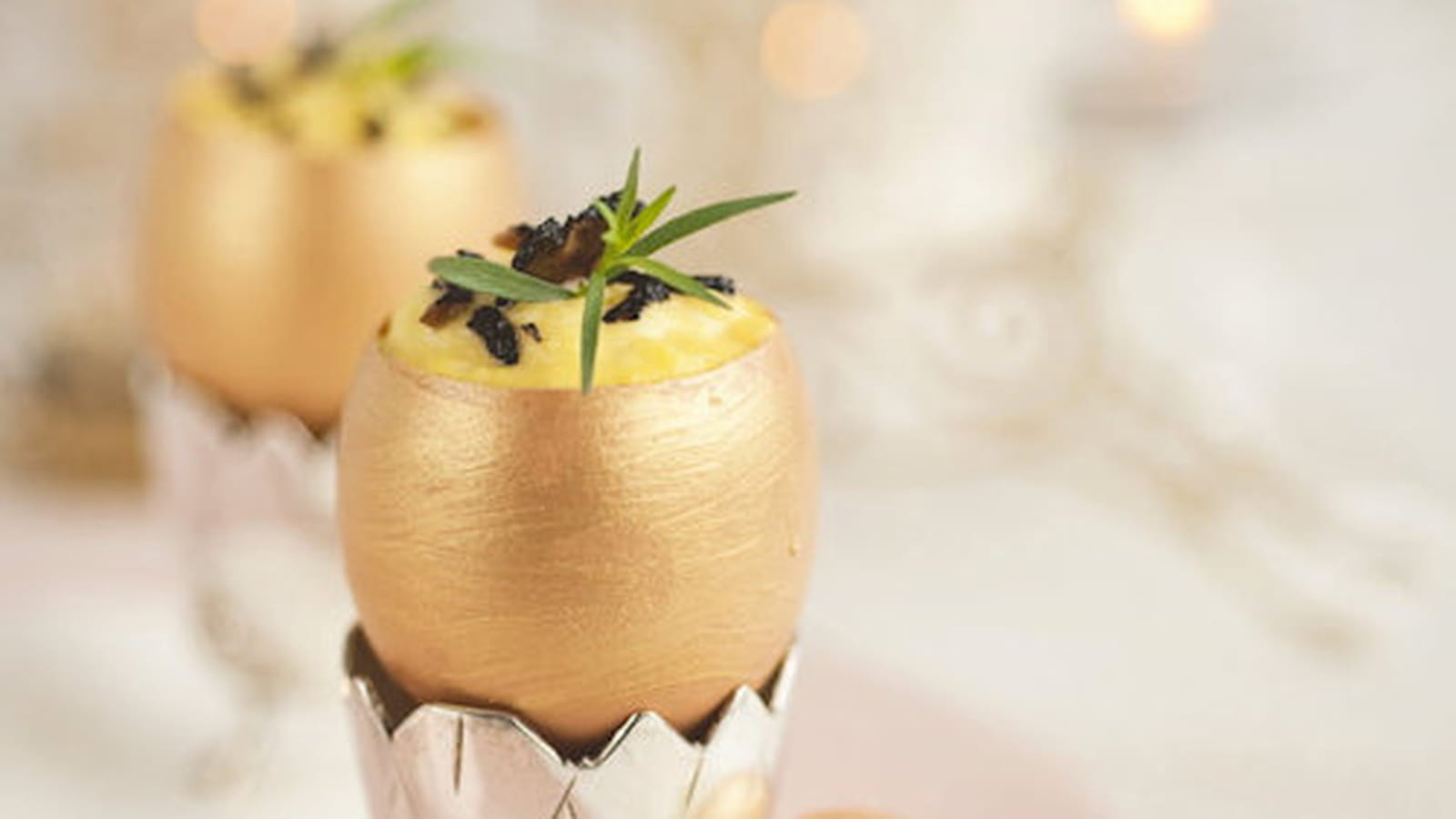 Brouillade d’œufs aux truffes