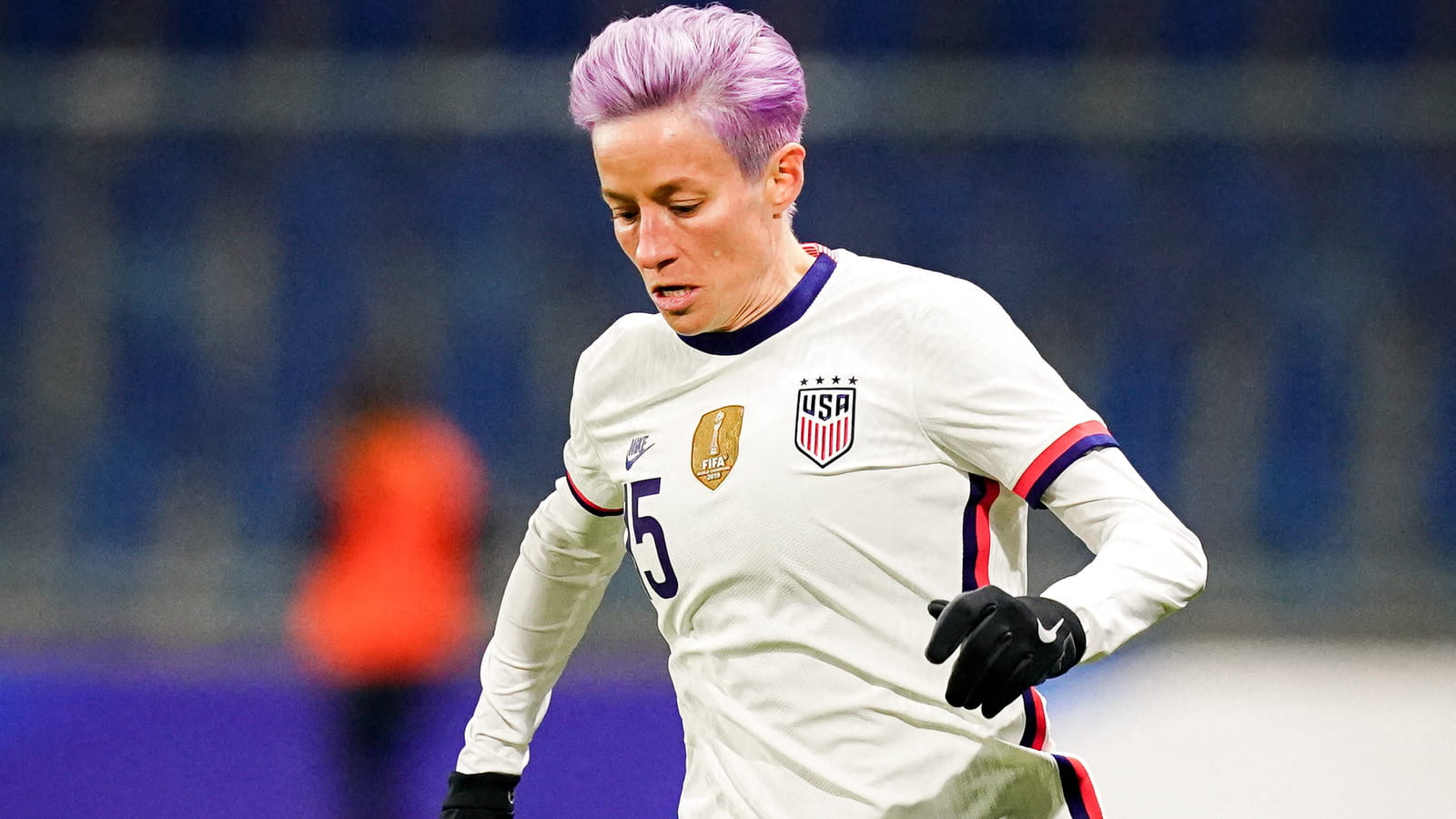 Megan Rapinoe au Havre en 2021