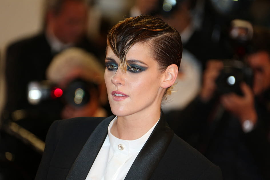 La frange torsad&eacute;e de Kristen Stewart