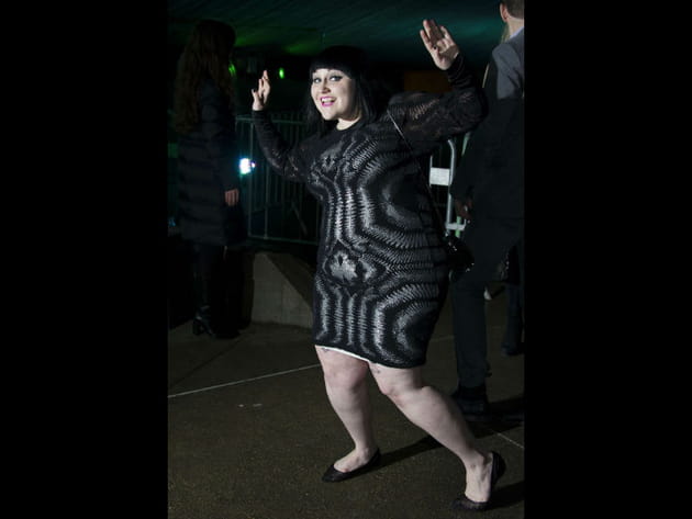 Beth Ditto au défilé Jean Paul Gaultier