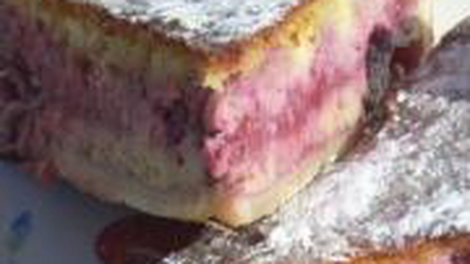 Bakewell pudding aux framboises