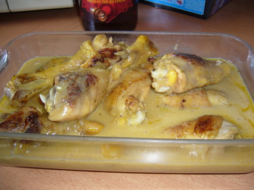 Poulet sauce poulette