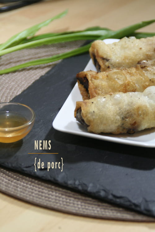 Nems au porc chinois