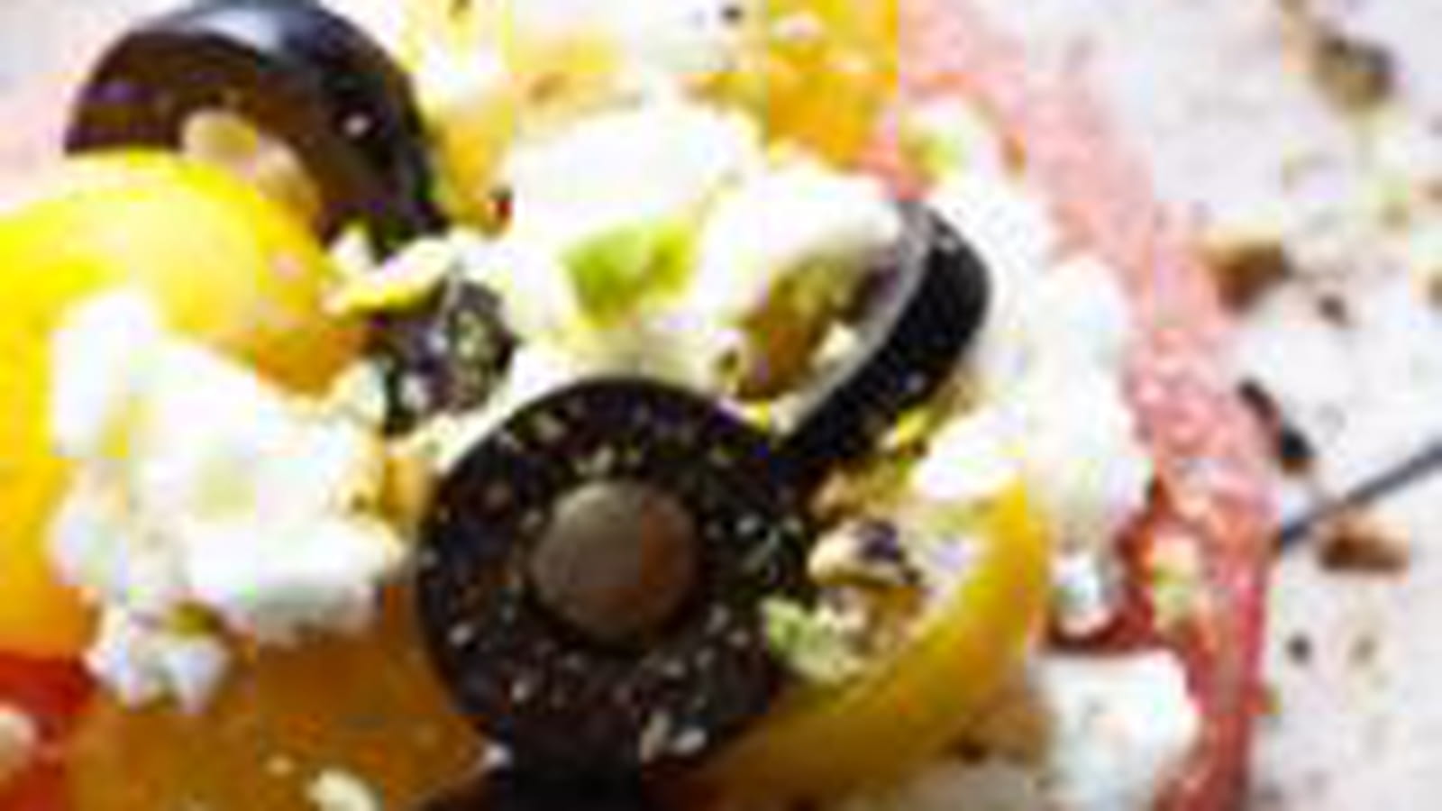 Salade de pastèque et brebis
