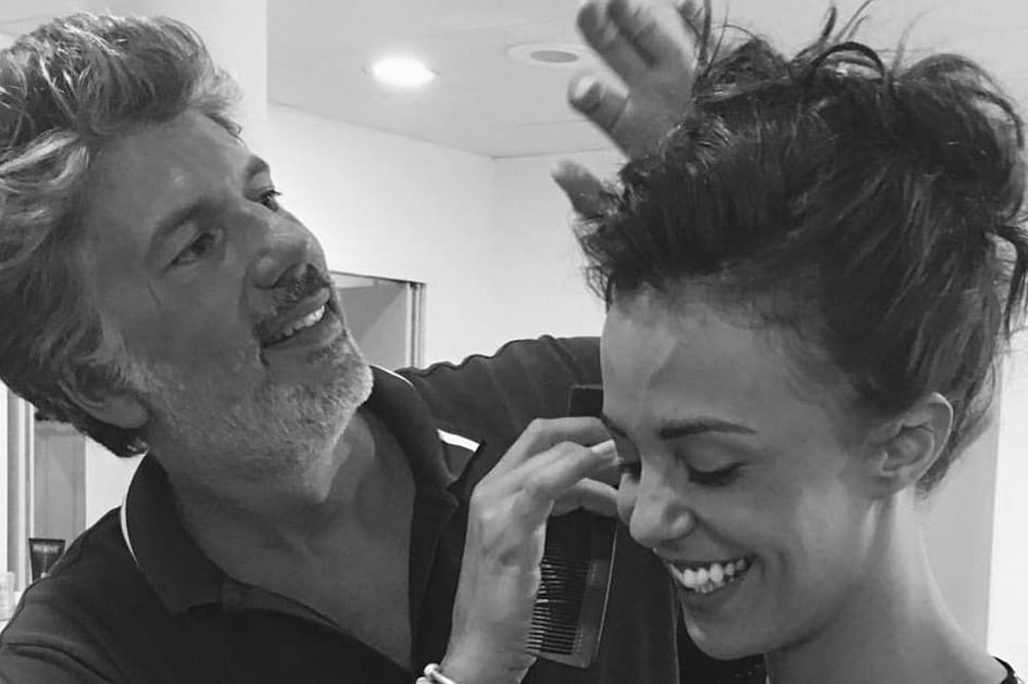 Le chignon rock Alice Bela&iuml;di