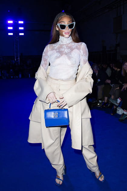 Winnie Harlow au défilé Off-White