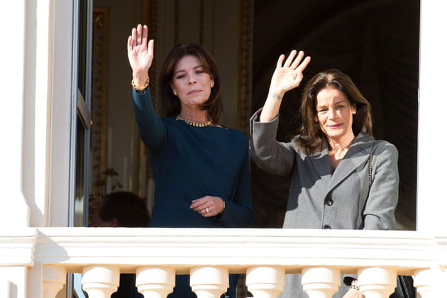 Caroline et Stéphanie de Monaco, janvier 2015