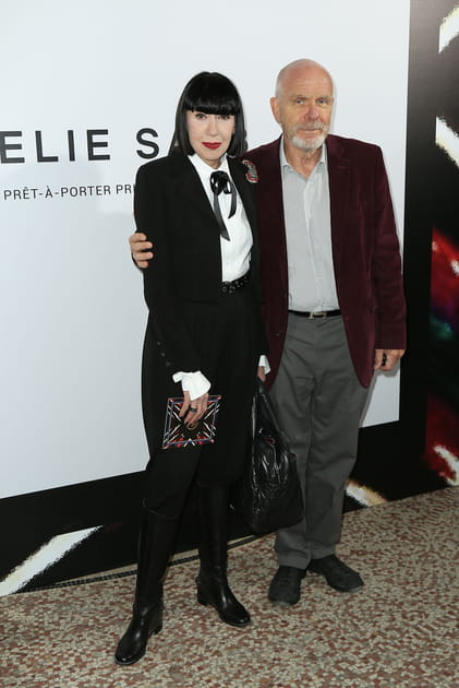 Chantal Thomas au d&eacute;fil&eacute; Elie Saab