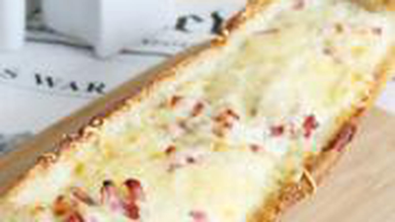 "Egg Boat" au jambon