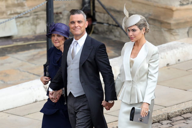 Robbie Williams, sa femme Ayda et sa belle-m&egrave;re