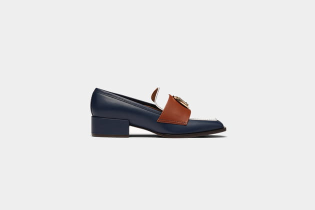 Mocassins tricolores