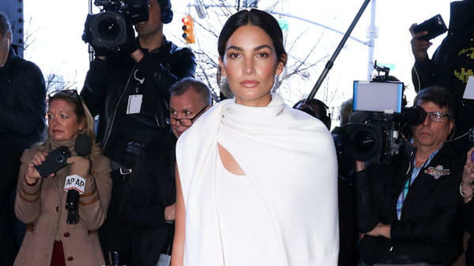 Lily Aldridge le 15 février 2023