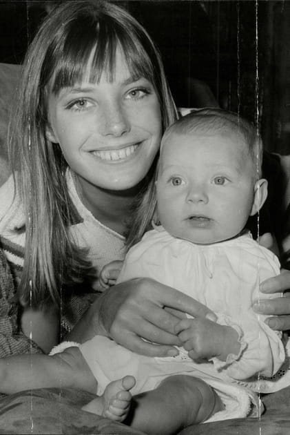 En 1967, avec Kate, âgée de cinq mois