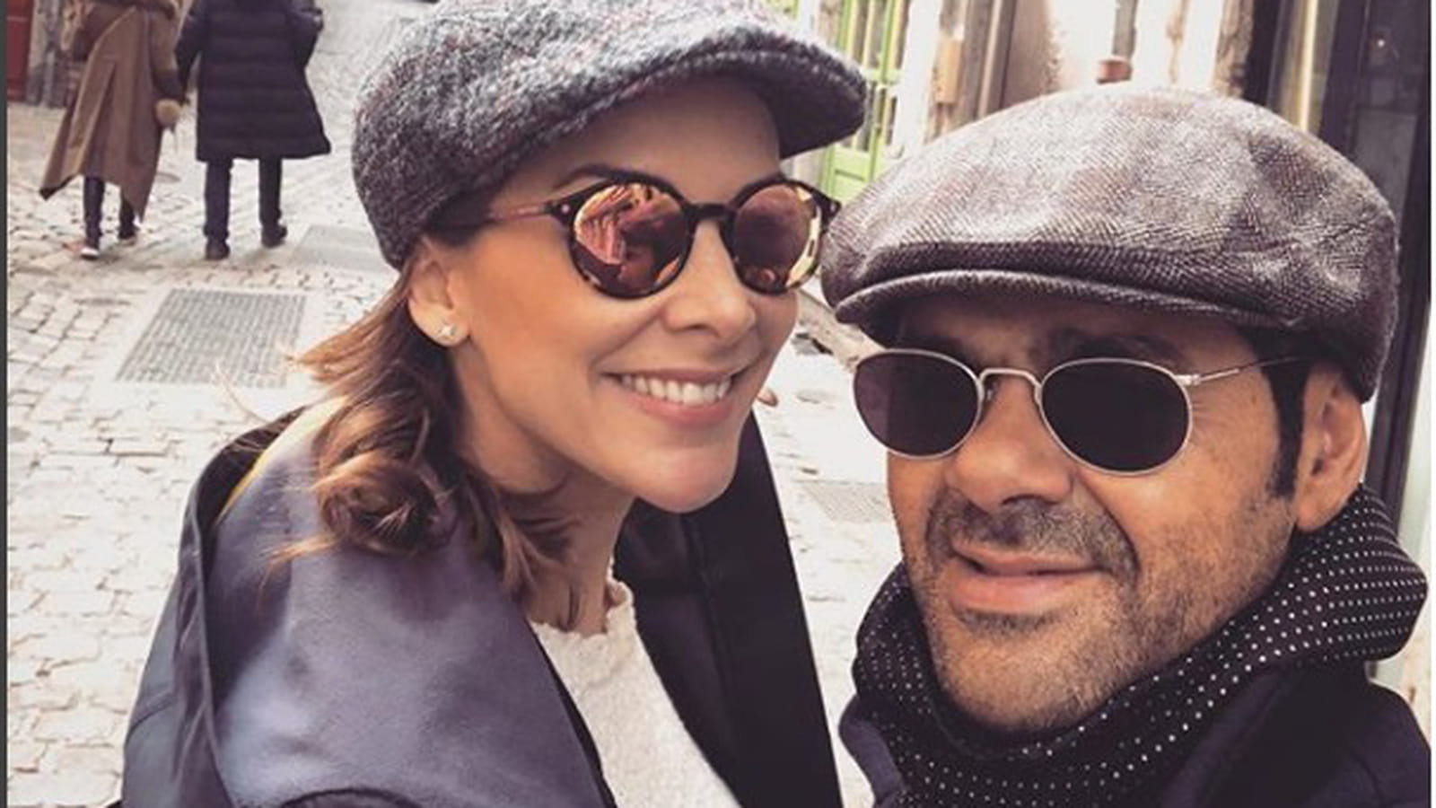 Jamel Debbouze et Mélissa Theuriau