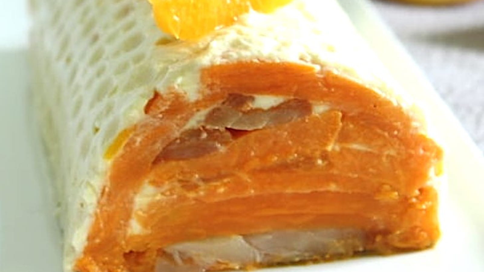 Terrine de haddock à la patate douce et aux agrumes