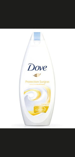 Le gel douche surgras de DOVE
