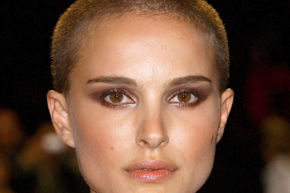 Le cr&acirc;ne ras&eacute; de Natalie Portman