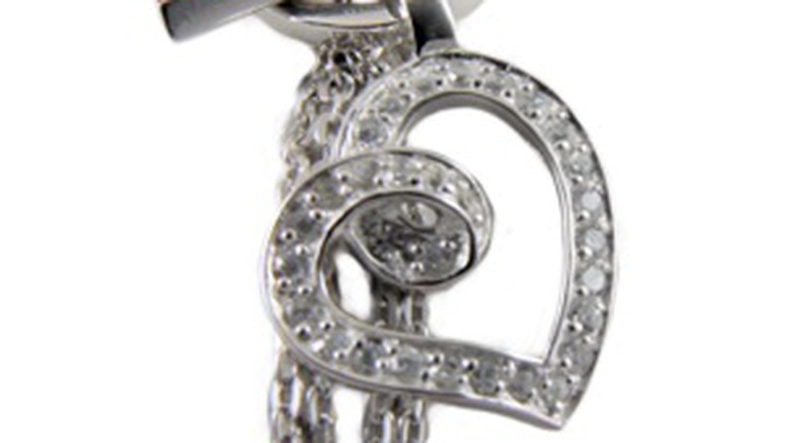 Le bracelet coeur en argent de l'Internaute Boutique