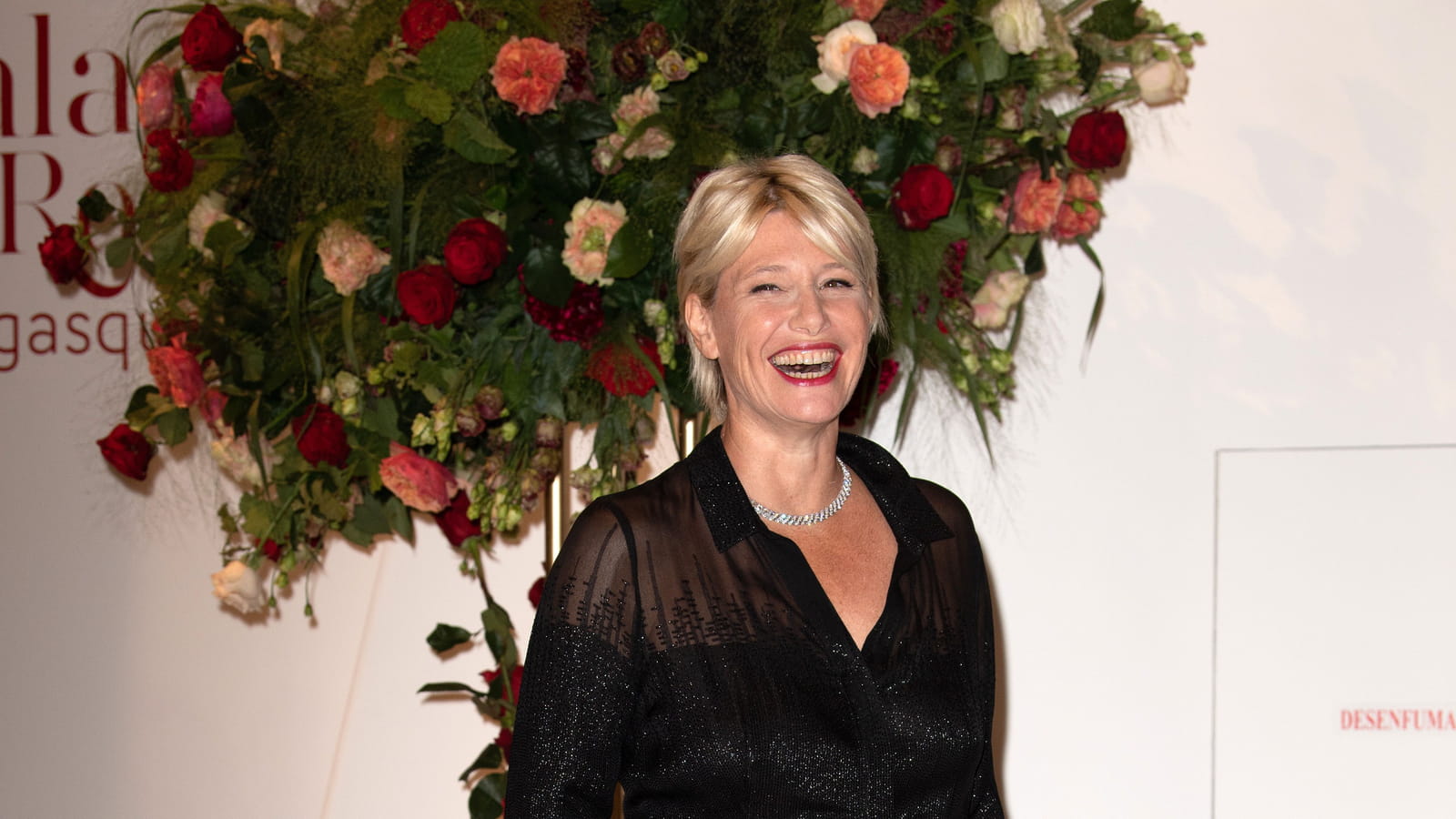 Maïtena Biraben, tout sourire