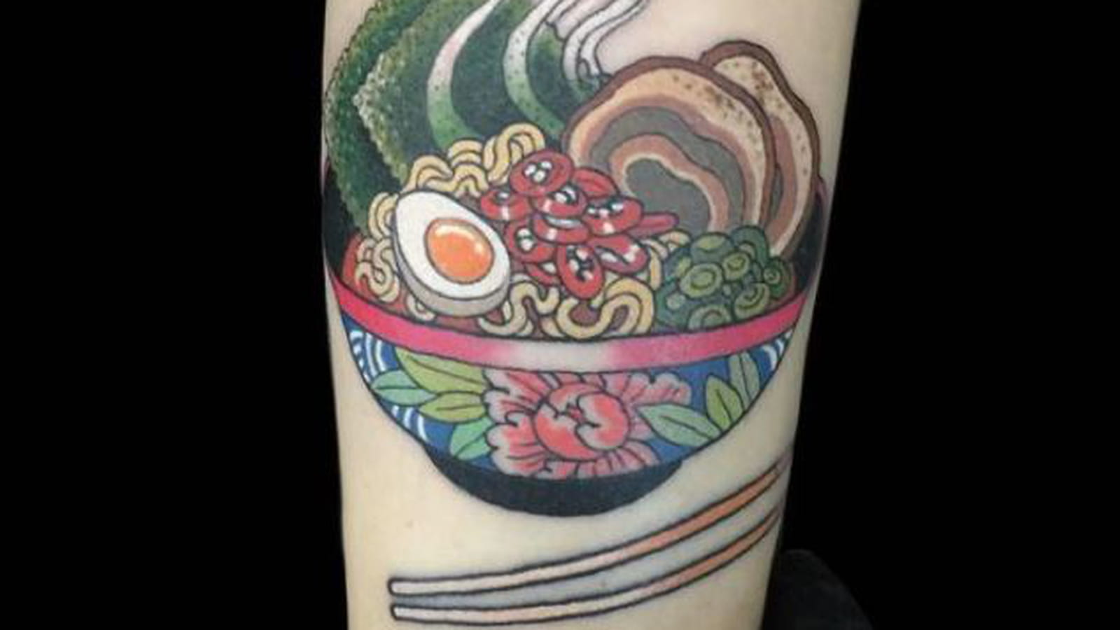 Ramen sur le bras