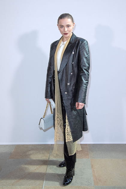Chloe Grace Moretz au défilé Louis Vuitton