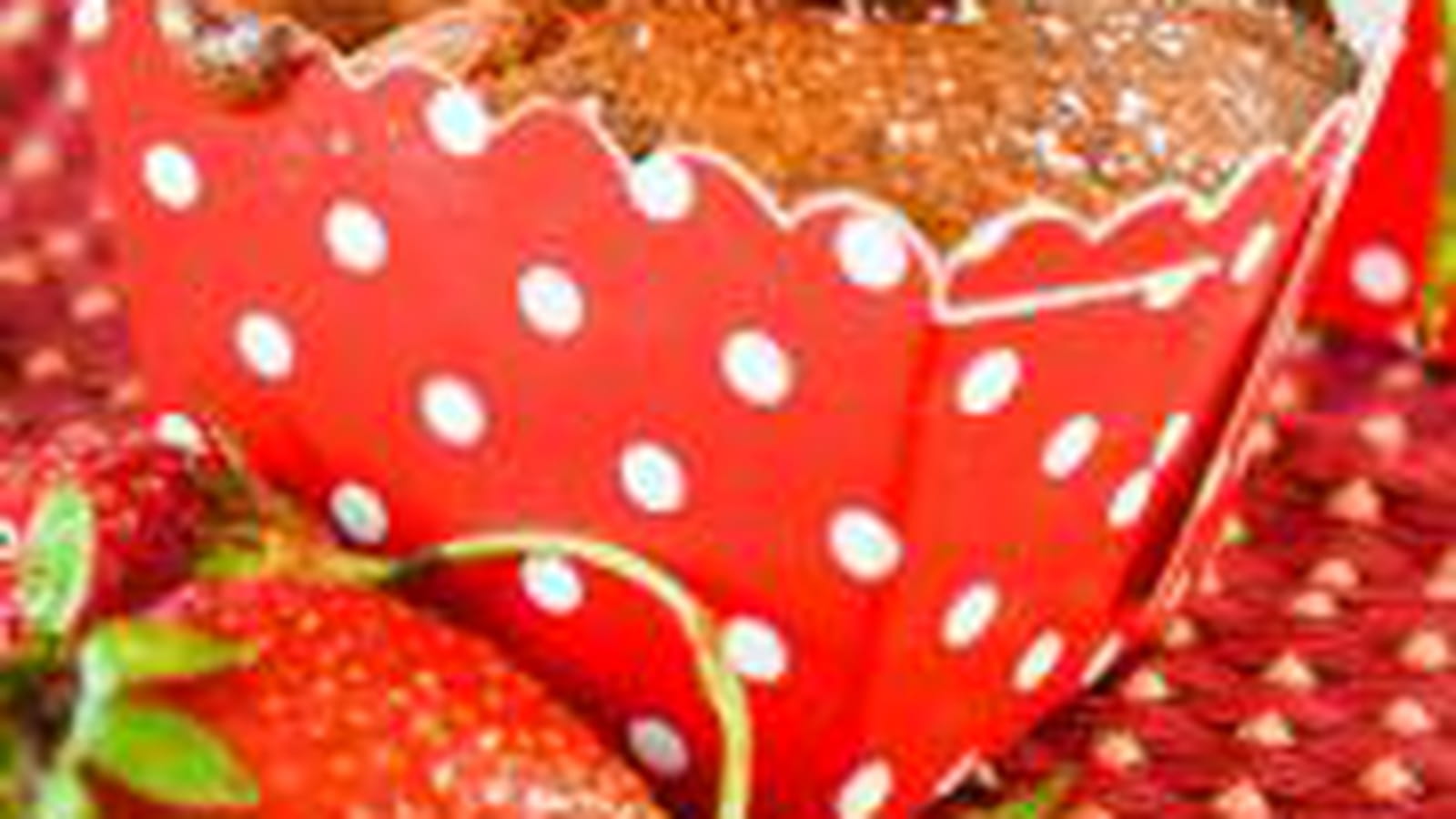 Moelleux rhubarbe et fraises